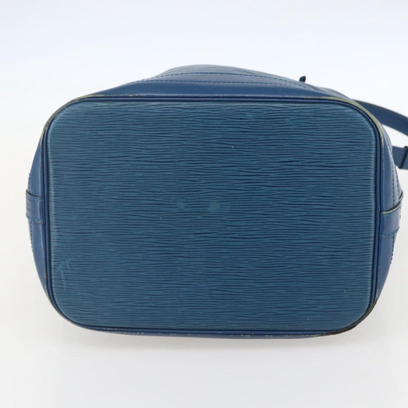 LOUIS VUITTON Epi Noe Shoulder Bag Toledo Blue M44005 LV Auth 159410