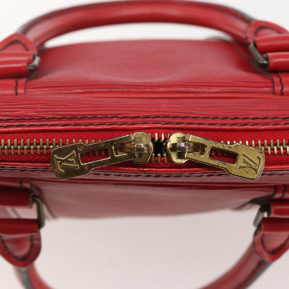 LOUIS VUITTON Epi Porte Documents Voyage Business Bag Red M54477 LV Auth 159411