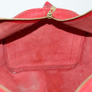 LOUIS VUITTON Epi Keepall 60 Boston Tasche Rot M42947 LV Auth 159412-22
