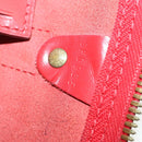 LOUIS VUITTON Epi Keepall 60 Boston Tasche Rot M42947 LV Auth 159412-12