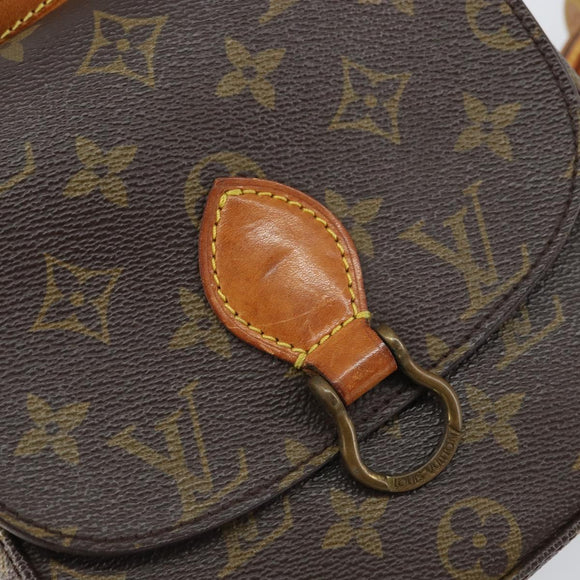 LOUIS VUITTON Monogram Saint Cloud PM Shoulder Bag M51244 LV Auth 159413