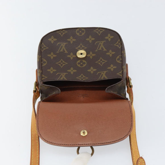 LOUIS VUITTON Monogram Saint Cloud PM Shoulder Bag M51244 LV Auth 159413