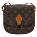 LOUIS VUITTON Monogram Saint Cloud PM Shoulder Bag M51244 LV Auth 159413-13