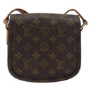 LOUIS VUITTON Monogram Saint Cloud PM Shoulder Bag M51244 LV Auth 159413-2