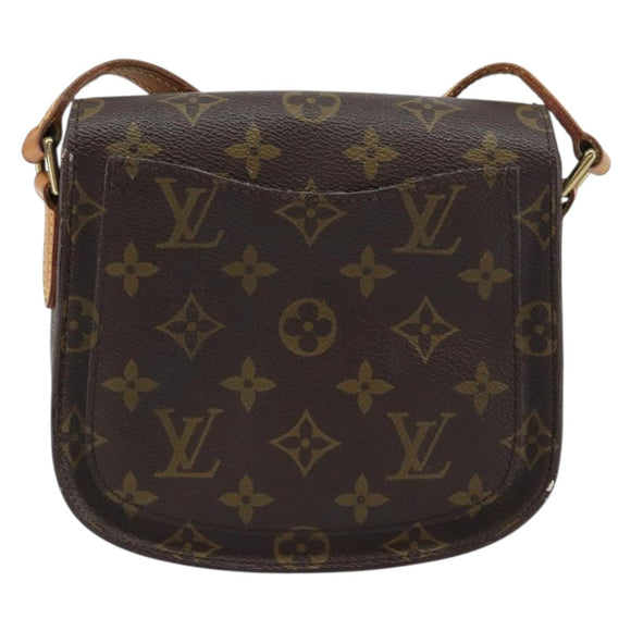 LOUIS VUITTON Monogram Saint Cloud PM Shoulder Bag M51244 LV Auth 159413