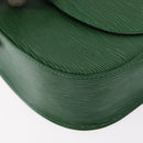 LOUIS VUITTON Epi Saint Cloud GM Shoulder Bag Green M52194 LV Auth 159422-15