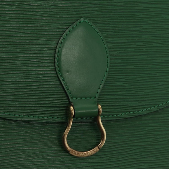 LOUIS VUITTON Epi Saint Cloud GM Shoulder Bag Green M52194 LV Auth 159422