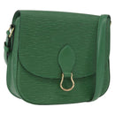 LOUIS VUITTON Epi Saint Cloud GM Shoulder Bag Green M52194 LV Auth 159422-1