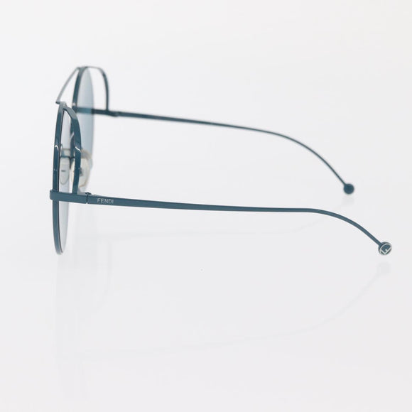 FENDI Runaway Sunglasses metal Blue Auth 159423V