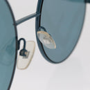 FENDI Runaway Sunglasses metal Blue Auth 159423V-8