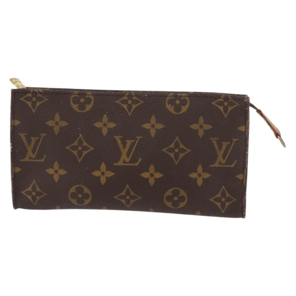 LOUIS VUITTON Monogram Bucket GM Accessory Pouch LV Auth 159428