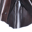 CELINE C Sulky Horse Carriage Shoulder Bag Canvas Beige Gold Auth 159431-18