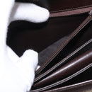 CELINE C Sulky Horse Carriage Shoulder Bag Canvas Beige Gold Auth 159431-23