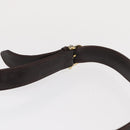 CELINE C Sulky Horse Carriage Shoulder Bag Canvas Beige Gold Auth 159431-9