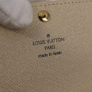 LOUIS VUITTON Damier Azur Portefeuille Sarah Long Wallet N61735 LV Auth 159435-18