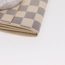 LOUIS VUITTON Damier Azur Portefeuille Sarah Long Wallet N61735 LV Auth 159435-7
