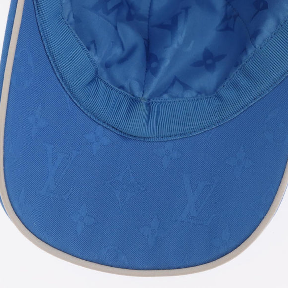 LOUIS VUITTON Monogram Yayoi Kusama Infinity Dot Cap Blue M7068M Auth 159436SM