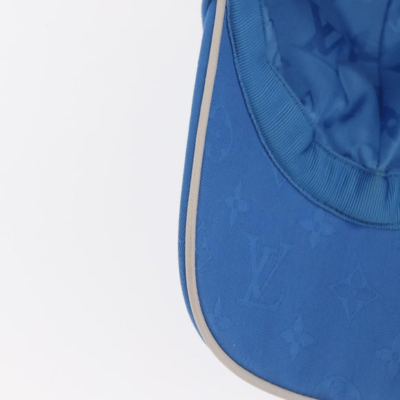 LOUIS VUITTON Monogram Yayoi Kusama Infinity Dot Cap Blue M7068M Auth 159436SM