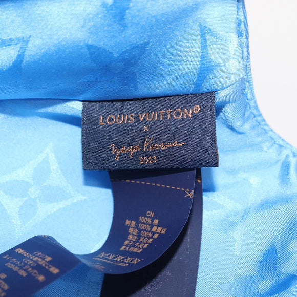 LOUIS VUITTON Monogram Yayoi Kusama Infinity Dot Cap Blue M7068M Auth 159436SM