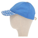 LOUIS VUITTON Monogram Yayoi Kusama Infinity Dot Cap Blue M7068M Auth 159436SM-3