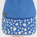 LOUIS VUITTON Monogram Yayoi Kusama Infinity Dot Cap Blue M7068M Auth 159436SM-6