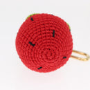 LOUIS VUITTON Bag Charm Very Licious Crochet Charm Red M02583 LV Auth 159439SM-9