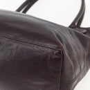 Chrome Hearts FS Tote Crosspatch Tote Bag Leather Black Auth 159442SM-10
