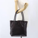 Chrome Hearts FS Tote Crosspatch Tote Bag Leather Black Auth 159442SM-21