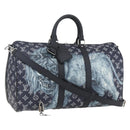 LOUIS VUITTON Monogram Savanna Keepall Bandouliere 45 Bag M54129 Auth 159443SM-1