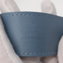 LOUIS VUITTON Monogram Denim CeintureLV New Wave Belt Blue M0146 Auth 159446SM-21