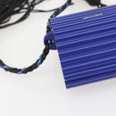 SAINT LAURENT Cassandra Shoulder Bag plastic Blue Auth 159447SAV-17