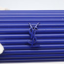 SAINT LAURENT Cassandra Shoulder Bag plastic Blue Auth 159447SAV-18