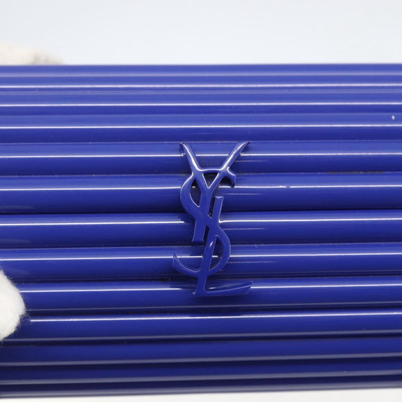 SAINT LAURENT Cassandra Shoulder Bag plastic Blue Auth 159447SAV