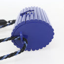 SAINT LAURENT Cassandra Shoulder Bag plastic Blue Auth 159447SAV-3