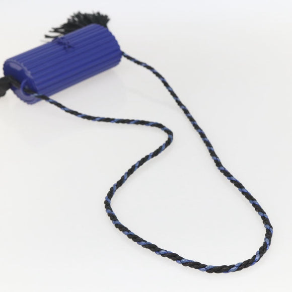 SAINT LAURENT Cassandra Shoulder Bag plastic Blue Auth 159447SAV