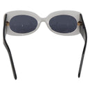 CHANEL Sunglasses plastic White CC Auth 159462-3