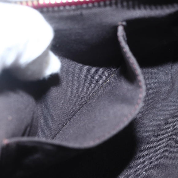 FENDI Zucchino Canvas Accessory Pouch Multicolor Gold Auth 159466V