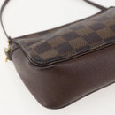 LOUIS VUITTON Damier Ebene Trousse Makeup Pouch N51982 LV Auth 159468-14