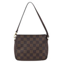 LOUIS VUITTON Damier Ebene Trousse Makeup Pouch N51982 LV Auth 159468-13