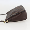 LOUIS VUITTON Damier Ebene Trousse Makeup Pouch N51982 LV Auth 159468-3