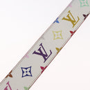 LOUIS VUITTON Multicolor Ceinture LV Printed Initials Studs M6909 Auth 159470V-11