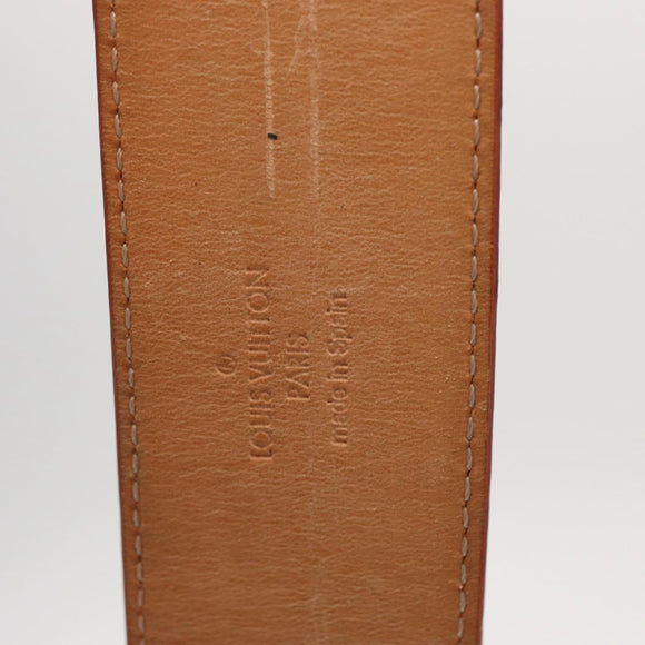 LOUIS VUITTON Multicolor Ceinture LV Printed Initials Studs M6909 Auth 159470V