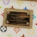 LOUIS VUITTON Monogram Multicolor Kate Pouch White Bron M55212 LV Auth 159471V-17