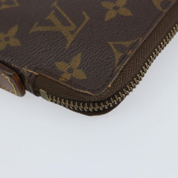 LOUIS VUITTON Monogram Organizer De Voyage Travel Case M60119 LV Auth 159477