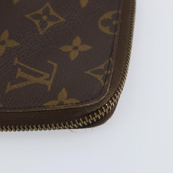 LOUIS VUITTON Monogram Organizer De Voyage Travel Case M60119 LV Auth 159477