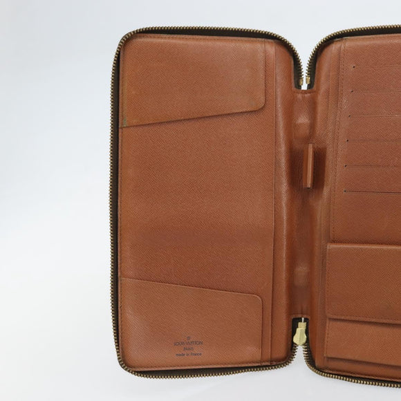 LOUIS VUITTON Monogram Organizer De Voyage Travel Case M60119 LV Auth 159477