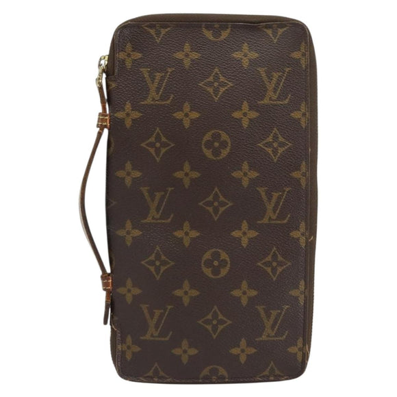 LOUIS VUITTON Monogram Organizer De Voyage Travel Case M60119 LV Auth 159477