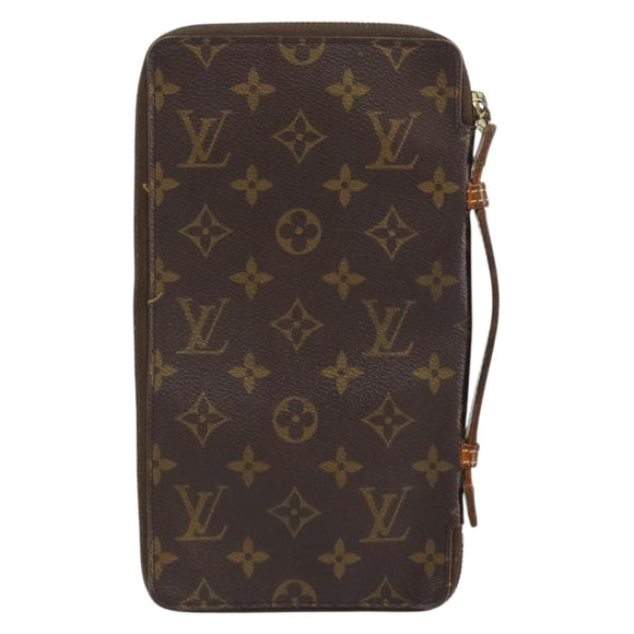 LOUIS VUITTON Monogram Organizer De Voyage Travel Case M60119 LV Auth 159477