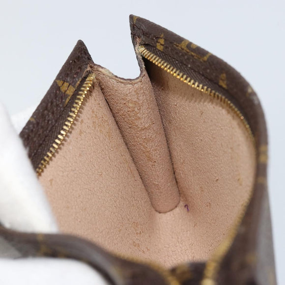 LOUIS VUITTON Monogram Bucket PM Accessory Pouch LV Auth 159478