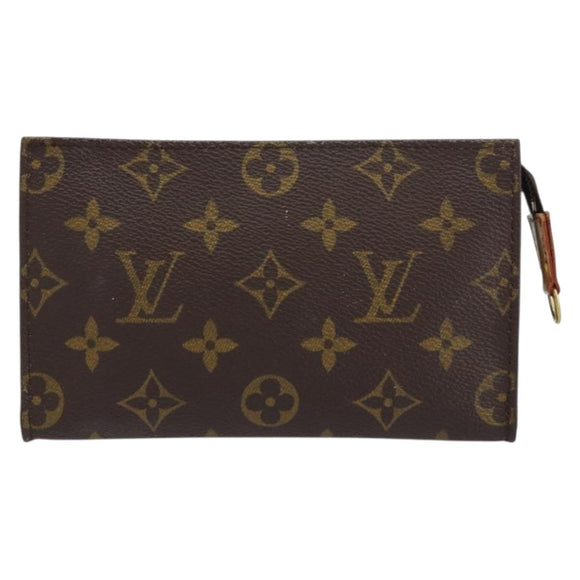 LOUIS VUITTON Monogram Bucket PM Accessory Pouch LV Auth 159478